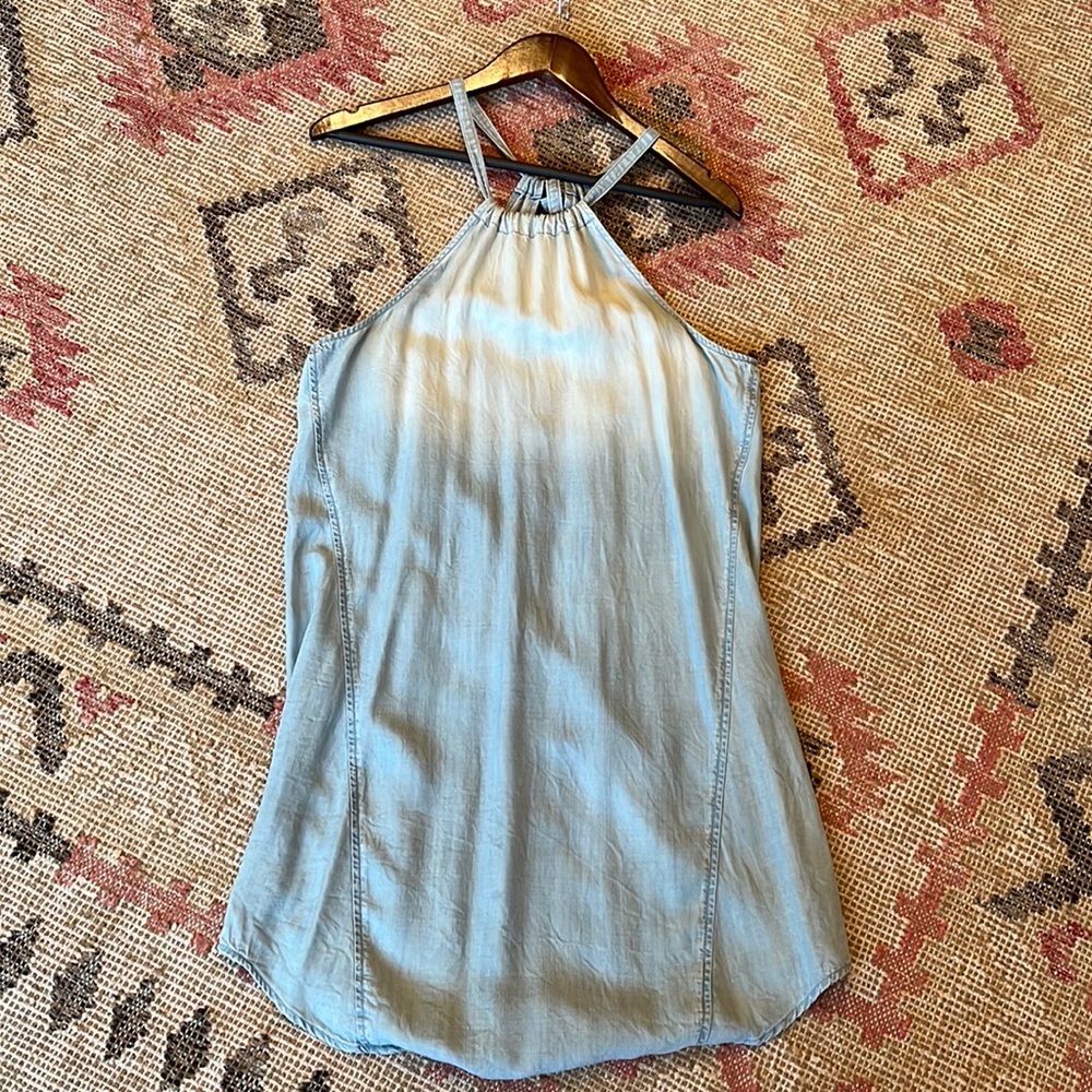 Anthropologie high neck dress